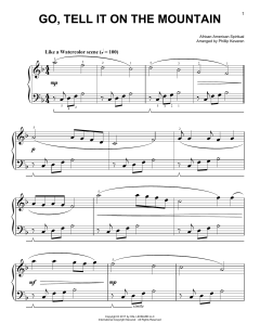 Go, Tell It On The Mountain [Classical version] von Jr., John W. Work (Download) 