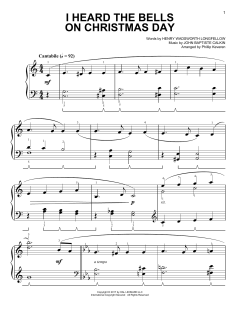 I Heard The Bells On Christmas Day [Classical version] von John Baptiste Calkin (Download) 