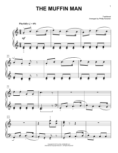 The Muffin Man [Classical version] von Traditional (Download) 