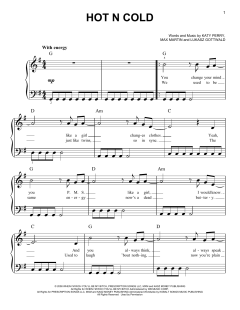 Hot N Cold von Katy Perry (Download) 