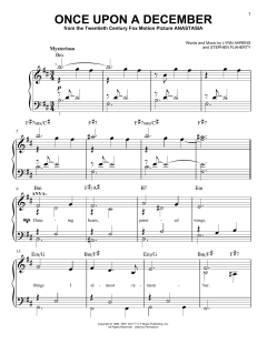 Once Upon A December von Lynn Ahrens (Download) 