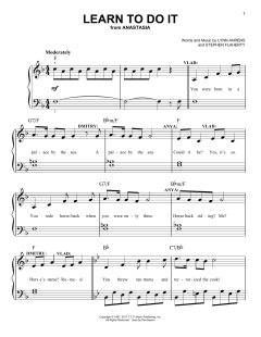 Learn To Do It von Lynn Ahrens (Download) 