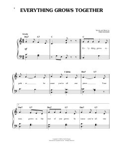 Everything Grows Together von Fred Rogers (Download) 