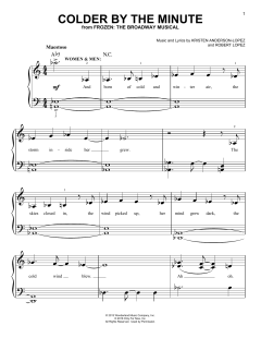 Colder By The Minute von Robert Lopez (Download) 
