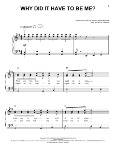Why Did It Have To Be Me? von ABBA (Download) 