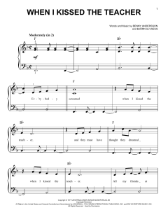 When I Kissed The Teacher von ABBA (Download) 