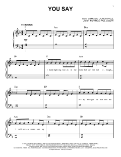 You Say von Lauren Daigle (Download) 