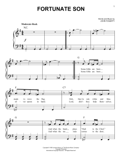 Fortunate Son von Creedence Clearwater Revival (Download) 