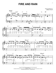 Fire And Rain von James Taylor (Download) 