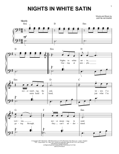 Nights In White Satin von The Moody Blues (Download) 