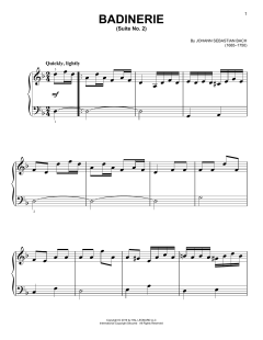 Badinerie (Suite No. 2) (Download) 