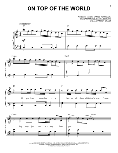 On Top Of The World von Imagine Dragons (Download) 
