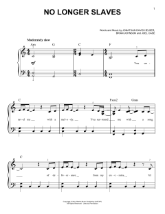 No Longer Slaves von Bethel Music (Download) 