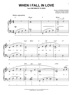When I Fall In Love von Victor Young (Download) 