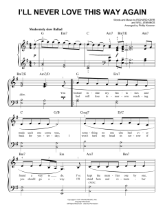 I'll Never Love This Way Again von Dionne Warwick (Download) 