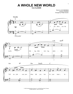A Whole New World von Tim Rice (Download) 