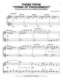 Theme From "Terms Of Endearment" von Michael Gore (Download) 