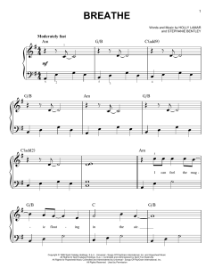 Breathe von Faith Hill (Download) 