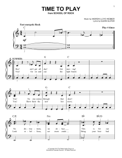 Time To Play von Glenn Slater (Download) 