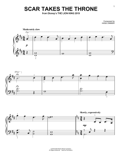 Scar Takes The Throne von Hans Zimmer (Download) 