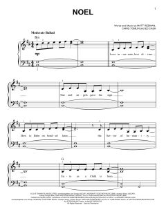 Noel (feat. Lauren Daigle) von Chris Tomlin (Download) 