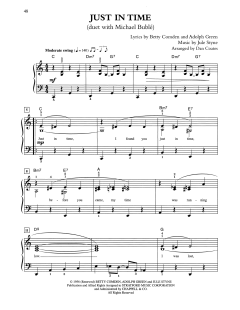Just In Time von Jule Styne (Download) 