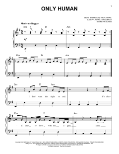 Only Human von Jonas Brothers (Download) 