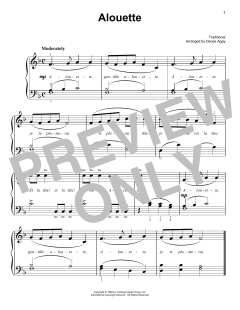 Alouette von Traditional (Download) 