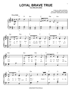 Loyal Brave True von Christina Aguilera (Download) 