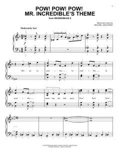 Pow! Pow! Pow! - Mr. Incredibles Theme (Download) 