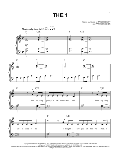 the 1 von Taylor Swift (Download) 