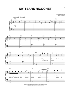my tears ricochet von Taylor Swift (Download) 