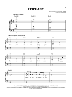 epiphany von Taylor Swift (Download) 