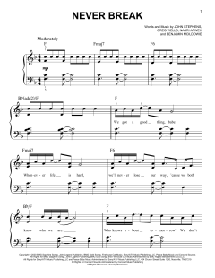 Never Break von John Legend (Download) 