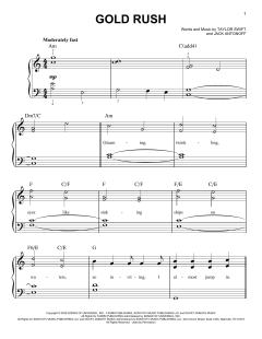 gold rush von Taylor Swift (Download) 