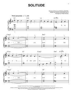 Solitude von Irving Mills (Download) 