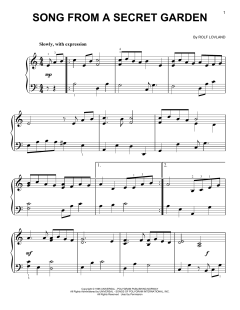 Song From A Secret Garden (Download) 