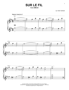 Sur Le Fil von Yann Tiersen (Download) 