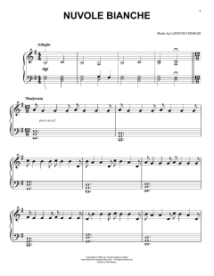 Nuvole Bianche von Ludovico Einaudi (Download) 