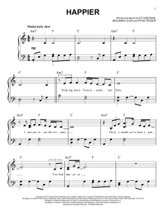 Happier von Ed Sheeran (Download) 