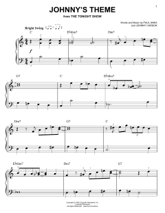 Johnny's Theme von Paul Anka (Download) 