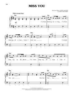 Miss You von The Rolling Stones (Download) 