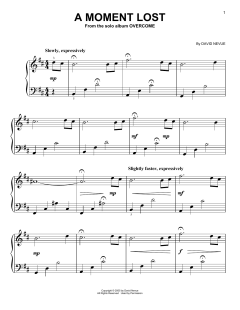 A Moment Lost von David Nevue (Download) 