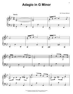 Adagio in G Minor (Download) 