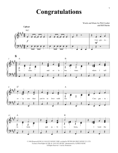 Congratulations von Cliff Richard (Download) 