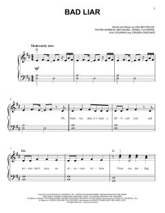 Bad Liar von Imagine Dragons (Download) 