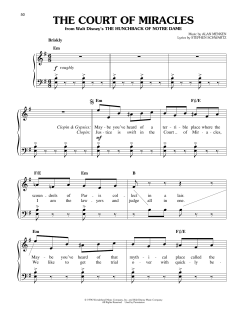 The Court Of Miracles von Alan Menken (Download) 