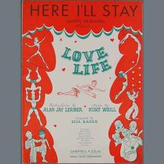 Here I'll Stay von Kurt Weill (Download) 