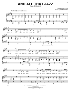 And All That Jazz von Fred Ebb (Download) 