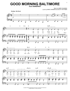 Good Morning Baltimore von Marc Shaiman (Download) 